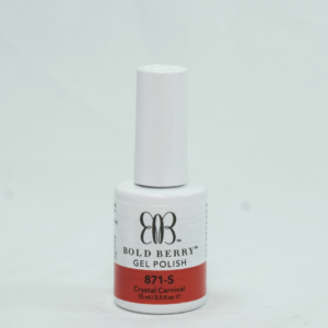 Bold Berry - 871S - Crystal Carnival - 15 ml - Soak Off Gel Nail Polish