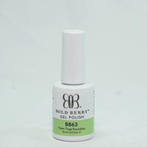 Bold Berry - B863 - Palm Tree Paradise - 15 ml - Soak Off Gel Nail Polish