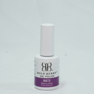 Bold Berry - B872 - Electric Plum - 15 ml - Soak Off Gel Nail Polish