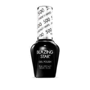 BlazingStar - 500 - French White - Soak Off Gel Nail Polish
