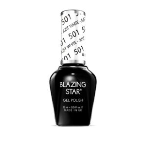 BlazingStar - 501 - Just White - Soak Off Gel Nail Polish