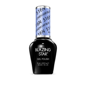 BlazingStar - 516N - Zandvoort Blue - 15 ml - Soak Off Gel Nail Polish