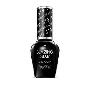BlazingStar - 519 - Cobalt Night - 15 ml - Soak Off Gel Nail Polish