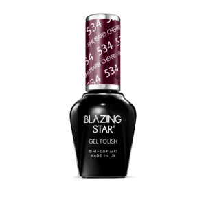 BlazingStar - 534 - Rhubarb Cherry - 15 ml - Soak Off Gel Nail Polish