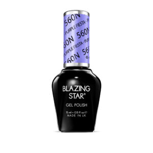 BlazingStar - 560N - Purple Fiesta - 15 ml - Soak Off Gel Nail Polish