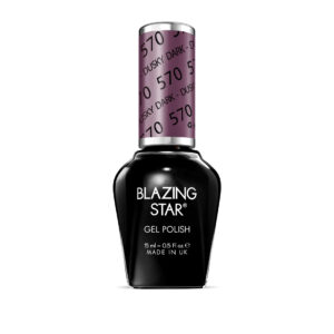BlazingStar - 570 - Dusky Dark - 15 ml - Soak Off Gel Nail Polish