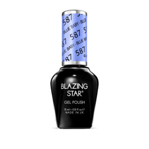 BlazingStar - 587 - Blue Baby - 15 ml - Soak Off Gel Nail Polish