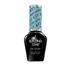 BlazingStar - 617 - Milkshake Blue - 15 ml - Soak Off Gel Nail Polish