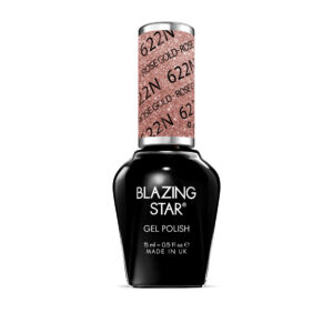 BlazingStar - 622N - Rose Gold - 15 ml - Soak Off Gel Nail Polish