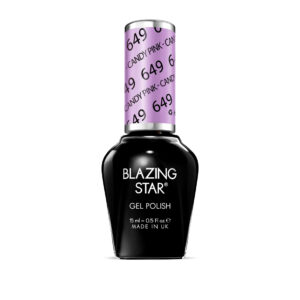 BlazingStar - 649 - Candy Pink - 15 ml - Soak Off Gel Nail Polish