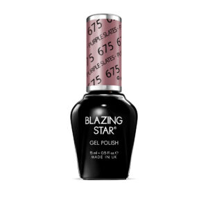 BlazingStar - 675 - Purple Slates - 15 ml - Soak Off Gel Nail Polish