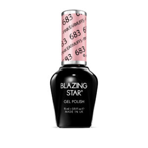 BlazingStar - 683 - Pink Earmuffs - 15 ml - Soak Off Gel Nail Polish