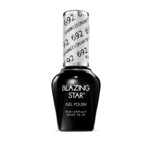 BlazingStar - 692 - Sparkles On My Tips - 15 ml - Soak Off Gel Nail Polish
