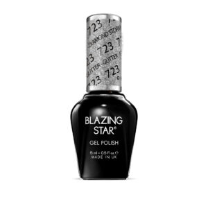 BlazingStar - 723 - Diamond Storm - 15 ml - Soak Off Gel Nail Polish