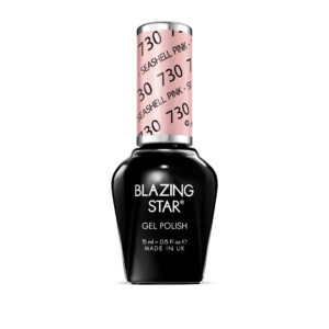 BlazingStar - 730 - Seashell Pink - 15 ml - Soak Off Gel Nail Polish