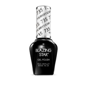 BlazingStar - 735 - The Bride'S Scarf - 15 ml - Soak Off Gel Nail Polish