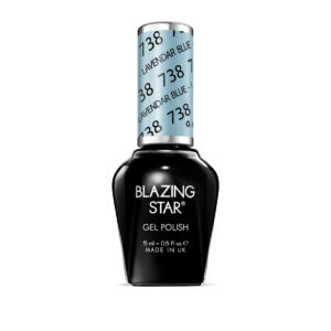 BlazingStar - 738 - Lavender Blue - 15 ml - Soak Off Gel Nail Polish
