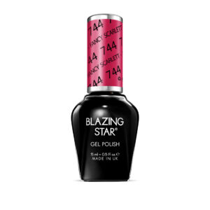 BlazingStar - 744 - Fancy Scarlett - 15 ml - Soak Off Gel Nail Polish