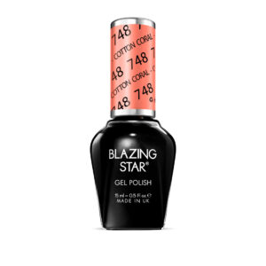 BlazingStar - 748 - Cotton Coral - 15 ml - Soak Off Gel Nail Polish