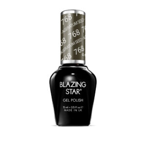 BlazingStar - 768 - Ageratum Seed - 15 ml - Soak Off Gel Nail Polish