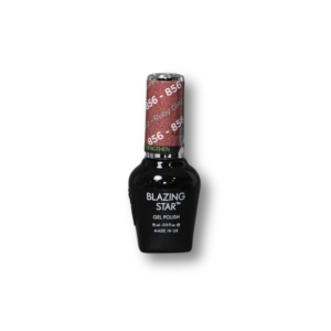 BlazingStar - 856 - Ruby Glitz - 15 ml - Soak Off Gel Nail Polish