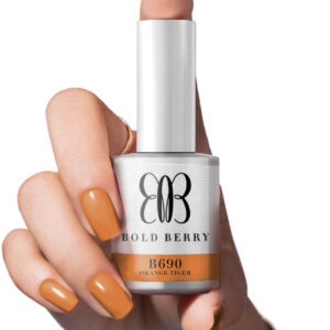 Bold Berry - B690 - Orange Tiger - 15 ml - Soak Off Gel Nail Polish