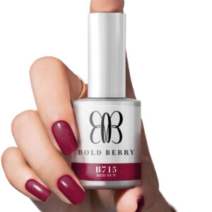 Bold Berry - P715 - Red Sun - 15 ml - Soak Off Gel Nail Polish